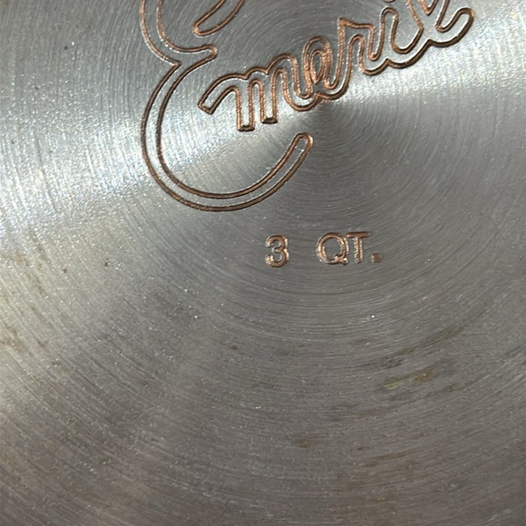 Emeril Stainless Steel Fry Pans Cookware Skillets 10", 8" and 3 Q - Picture 2 of 5